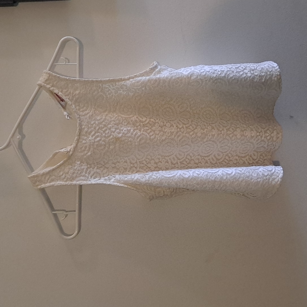 Lace tank top